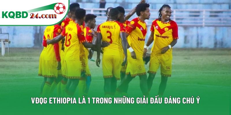 VĐQG Ethiopia là 1 trong những giải đấu đáng chú ý